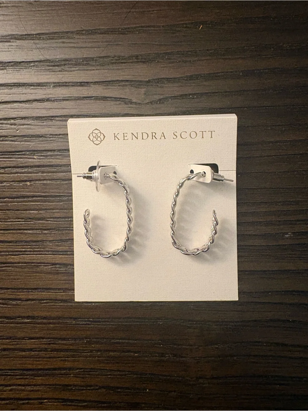 NEW Kendra Scott Silver Earrings